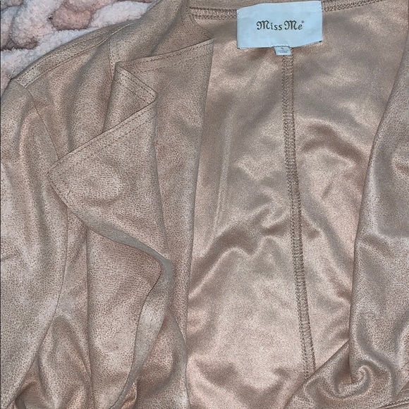 🌸MISS ME LACE UP JACKET SIZE SMALL🌸NWOT🌸 - Picture 6 of 7